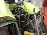 Claas Arion 640 tractor, front linkage and PTO, 8,059 hours, AY09 ELJ, back window included in the sale  - 4