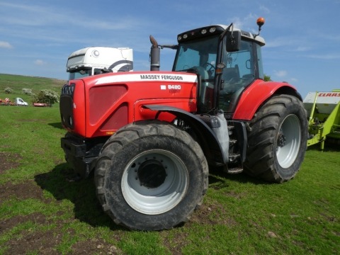 Massey Ferguson 8480 Dyna-VT 50kph tractor, front linkage, no Isobus, 5,600 hours, FM07 NBA
