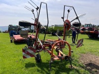 Fella TH540D Hydra 4-rotor tedder - 2