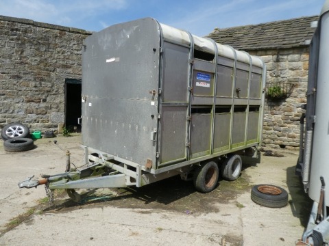 Ifor Williams DP120G 10ft demountable livestock trailer c/w sheep decks