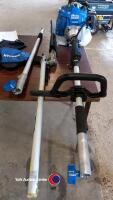 Hyundi petrol extendable hedge trimmer - 2