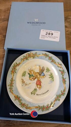 Wedgwood Beatrix Potter Collection Christmas plate