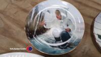 2 x Danby Mint plates and 2 x vintage Beefeater plates - 3