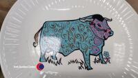 2 x Danby Mint plates and 2 x vintage Beefeater plates - 5
