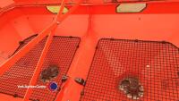 Kuhn Axis 40.1W fertiliser spreader, control box and manuals in office - 4