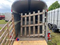 Bateson 10 x 5 cattle trailer, loading gates, spare wheel, jockey wheel, new axles and brakes last year, good working order ready for work - 5