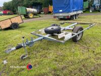 Car trailer chassis, 6ft 6 x 5 ft - 2