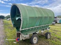 Miniature gypsy caravan