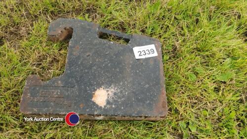 Case IH stamped 47kg wafer weight