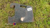 Case IH stamped 47kg wafer weight - 2