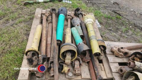 Pallet of PTO shaft spares
