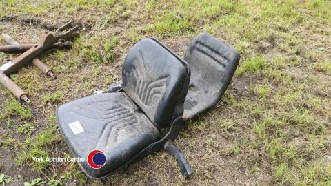 2 x tractor seats