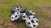 MK5 Toyota Hilux Wheels X4 and X1 Toyota Hilux wheel and tyre - 2