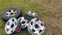 MK5 Toyota Hilux Wheels X4 and X1 Toyota Hilux wheel and tyre - 3