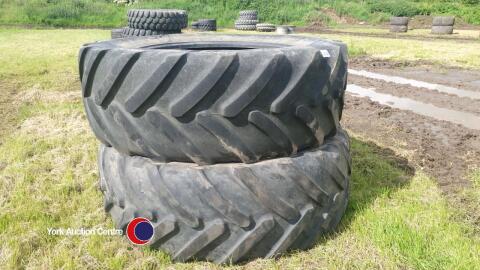 Michelin 650/65R42 tyres - 50% tread