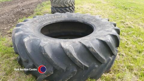 1x Michelin 710/70R42 tyre 80% tread