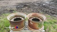 24in JCB 10 stud wheels, suit Fastrac or Teleporter