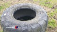 Alliance 750/45/26.5 A380 wheels and tyres 50% tread - 2