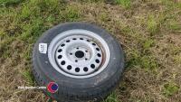 14in new trailer tyre and rim