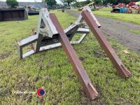 Twin bag lifter on JCB Q-fit brackets - 2