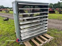 Large Alfan 240v ventilation fan 4ft 6in x 4ft 6in, gwo - 3