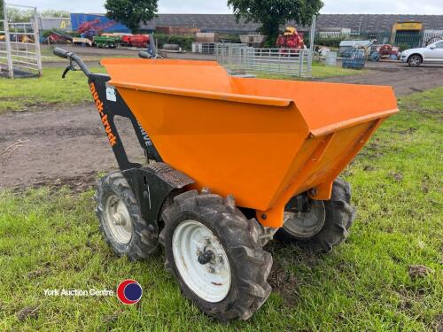 Muck truck/powered wheel barrow 250kg capacity, Honda engine, working order