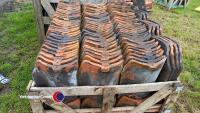 Crate of clay pan tiles - 2