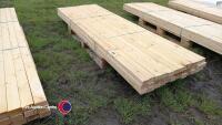 36 x timbers 2.4mx3'x2' - 2