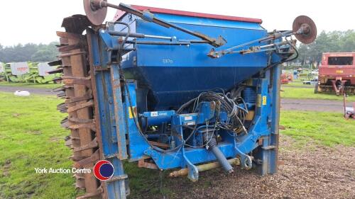 Lemken 4m folding combination drill, control box in office