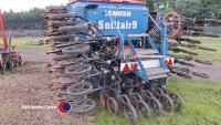 Lemken 4m folding combination drill, control box in office - 2