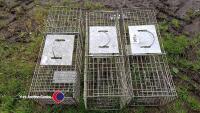 3 x squirrel traps - 3