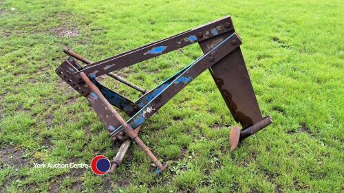 Single leg subsoiler, 1.2m cut