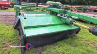John Deere 1350 mower conditioner, one owner from new, gwo, control box and PTO in office - 2