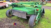 John Deere 1350 mower conditioner, one owner from new, gwo, control box and PTO in office - 3