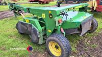 John Deere 1350 mower conditioner, one owner from new, gwo, control box and PTO in office - 4