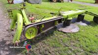 Class Corto 7ft 2 drum mower, easy change blades, guards missing, runs but needs attention.