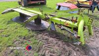 Class Corto 7ft 2 drum mower, easy change blades, guards missing, runs but needs attention. - 2