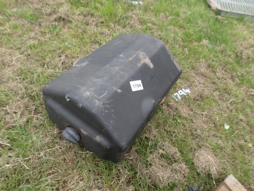 Plastic fuel tank ex MF 399 | York Machinery Sale Unsolds - July - York ...