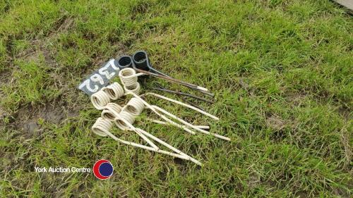6 x haybob tines