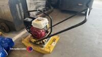 Bulldog wacker plate with Honda 5.5hp engine