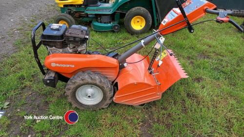 Husqvarna TR 430 5.6HP petrol rotavator, new 2012, allotment use only to date , manual in office