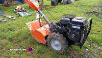 Husqvarna TR 430 5.6HP petrol rotavator, new 2012, allotment use only to date , manual in office - 2