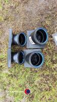 4 x drainage rodding points, 100mm diameter - 3