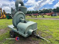 Grain blower, PTO in office