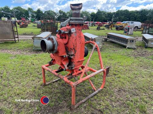 Bauer PTO driven slurry chopper pump