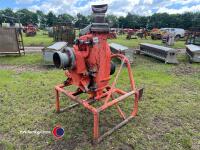 Bauer PTO driven slurry chopper pump