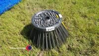 Road sweeper steel side brush, new, 400mm diameter