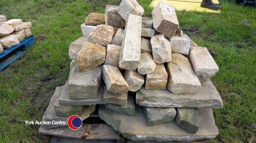 Pallet of Yorkshire stone