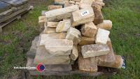 Pallet of Yorkshire stone - 2