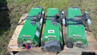 Set of GreenTek true-surface rollers